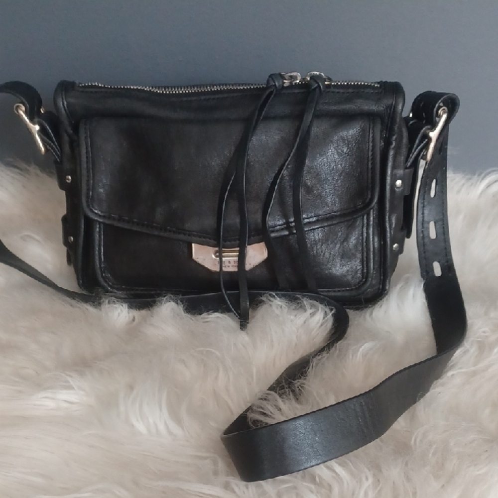 Rag & Bone Black Leather Crossbody